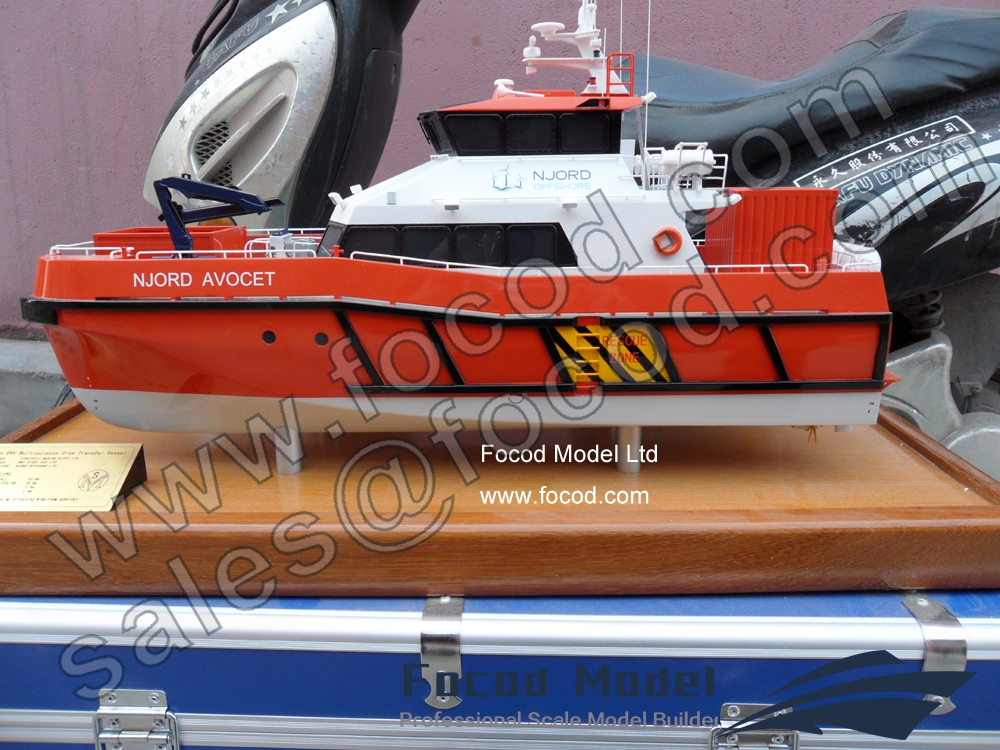 customized model of 20m NJORD OFFSHORE VESSEL